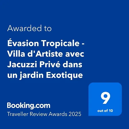 Evasion Tropicale - D'artiste Avec Jacuzzi Prive Dans Un Jardin Exotique Mérignac