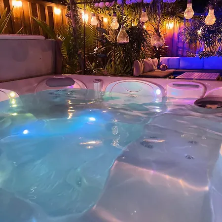 Evasion Tropicale - D'artiste Avec Jacuzzi Prive Dans Un Jardin Exotique Pansiyon Mérignac