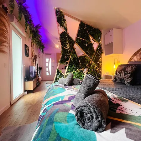 évasion Tropicale - Artiste Bali&jacuzzi Pour Le Avec Baignoire * Mérignac