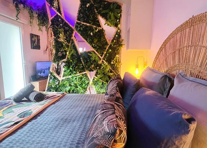 évasion Tropicale - Artiste Bali&jacuzzi Pour Le Avec Baignoire Mérignac